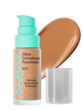 🆕 Almay Clear Complexion Foundation 800 - Caramel